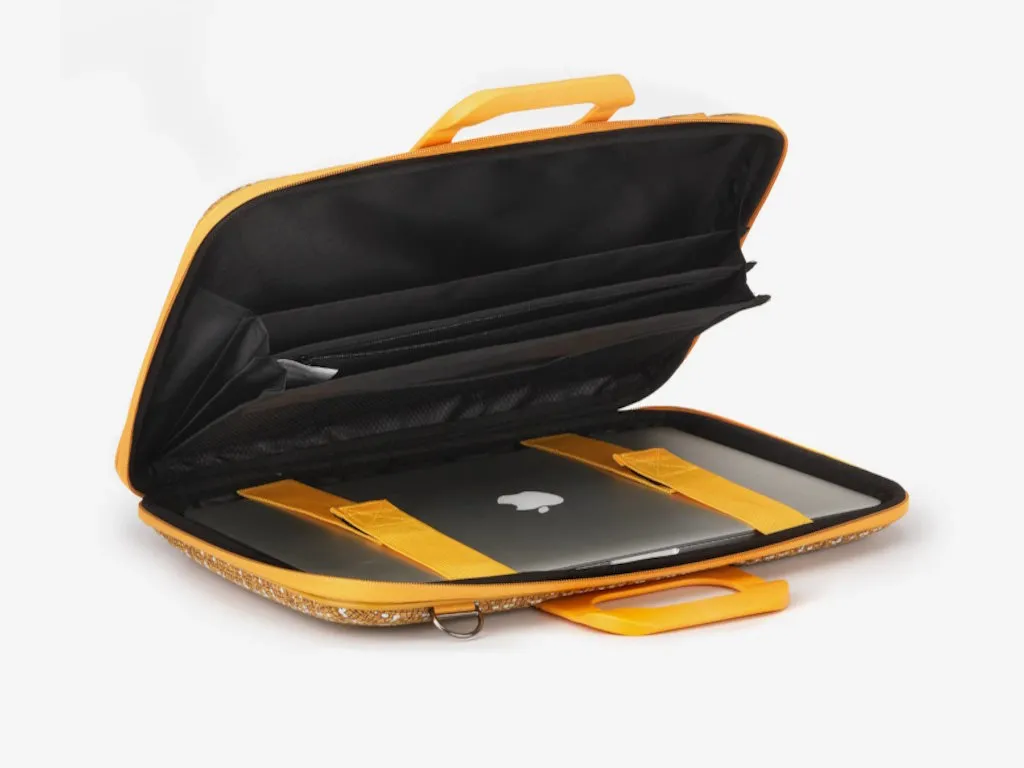 Torba BOMBATA Tweed 15,6" /Žuta Slika 2